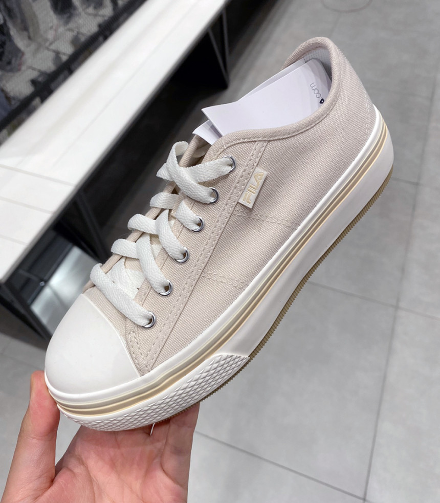 韓國FILA Scanline v2 (米色)